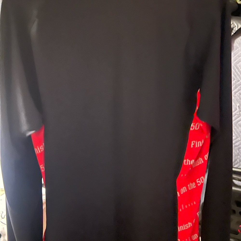 Black and Red Varsity Jacket